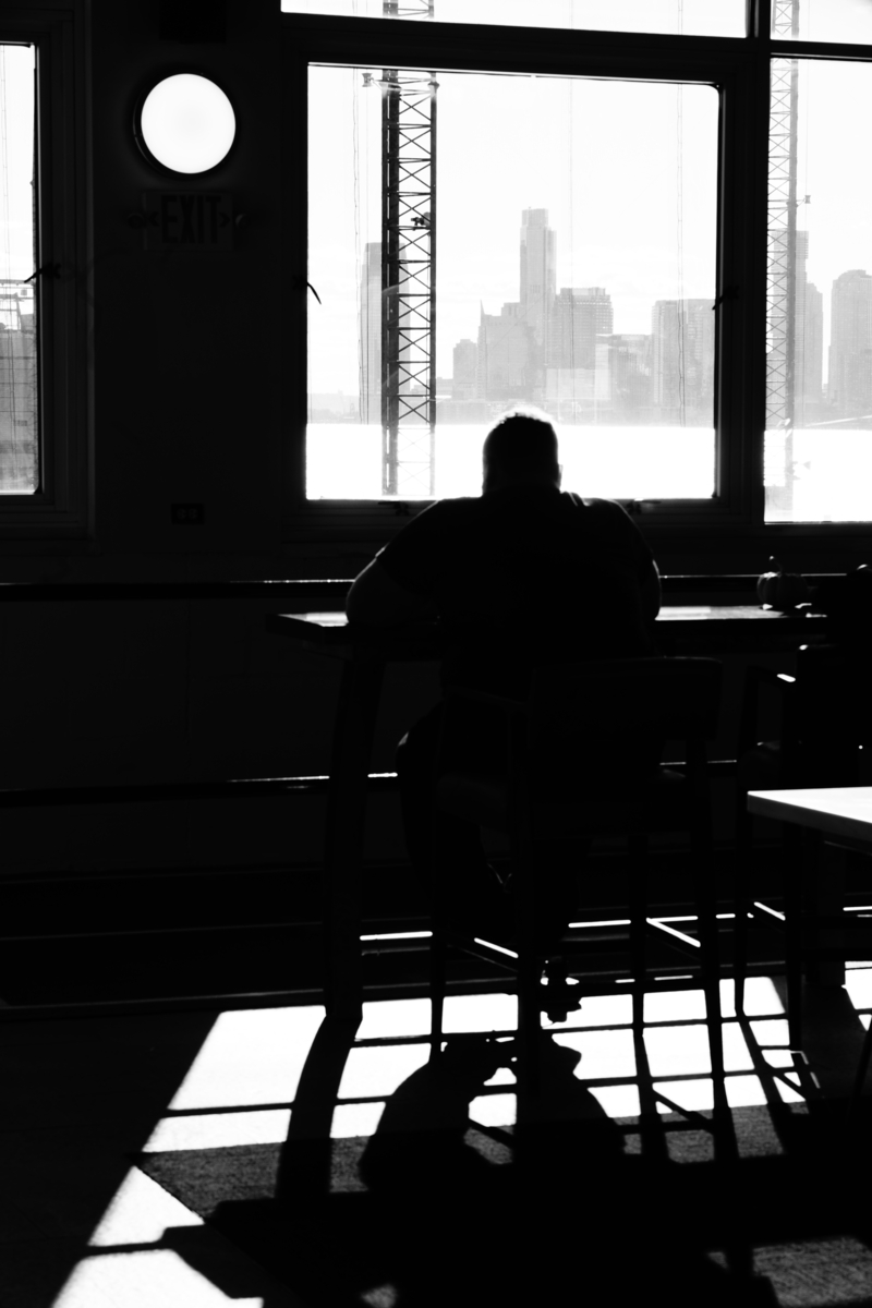 CAFE MAN print, view 1 of 3