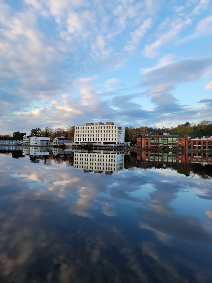 WESTPORT RIVER MIRROR print, view 1 of 3